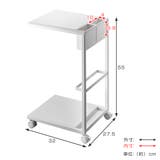 tower サイドテーブルワゴン 高さ55cm | livingut | 詳細画像4