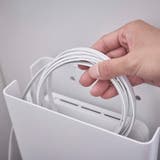 山崎実業 smart 重ねられるスリム蓋付きルーター収納ケース | livingut | 詳細画像12