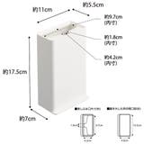 山崎実業 tower トイレワイパースタンド | livingut | 詳細画像4