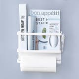 山崎実業 plate マグネットキッチンペーパー＆ラップホルダー | livingut | 詳細画像11 