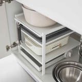 山崎実業 tower 高さ調節シンク下ラック | livingut | 詳細画像12 