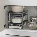 山崎実業 tower 高さ調節シンク下ラック | livingut | 詳細画像10 