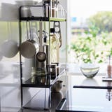 山崎実業 tower 下が拭けるコンロ横ラック | livingut | 詳細画像10 