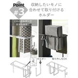 山崎実業 tower キャスター付きフィットネスグッズ収納ラック | livingut | 詳細画像7