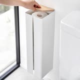山崎実業 tower 石こうボード壁対応隠せるトイレットペーパーホルダー | livingut | 詳細画像18