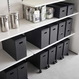 山崎実業 tower 蓋付き収納ボックスワゴン用追加ボックス | livingut | 詳細画像14 