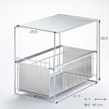 シンク下収納 シンク下スライド収納 1段 | livingut | 詳細画像2 