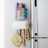 冷蔵庫サイドラック 冷蔵庫サイドペーパー＆ラップホルダー 抗菌 | livingut | 詳細画像3 