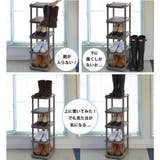 シューズストレージ専用継ぎ脚パーツ 4本入 シューズストレージ | livingut | 詳細画像3 