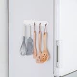 キッチンツールフック 5連 マグネット | livingut | 詳細画像3 