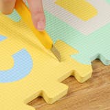 ジョイントマット 17×17cm 英数字パズルマット | livingut | 詳細画像7