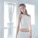 OO3874990カップツキアメリカンスリーブタンクトップ | LOCK YOUR HEARTS | 詳細画像7 