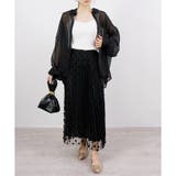 【春アイテム】チュール2WAYドット柄スカート | CLOTHY | 詳細画像18