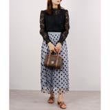 【春アイテム】チュール2WAYドット柄スカート | CLOTHY | 詳細画像34