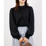 【2025SS新作】ハイネックバルーンスリーブブラウス | CLOTHY | 詳細画像48