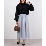 【2025SS新作】ハイネックバルーンスリーブブラウス | CLOTHY | 詳細画像50