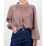 【2025SS新作】ハイネックバルーンスリーブブラウス | CLOTHY | 詳細画像52