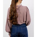 【2025SS新作】ハイネックバルーンスリーブブラウス | CLOTHY | 詳細画像54