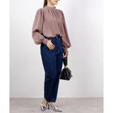 【2025SS新作】ハイネックバルーンスリーブブラウス | CLOTHY | 詳細画像56