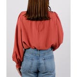 【2025SS新作】ハイネックバルーンスリーブブラウス | CLOTHY | 詳細画像59