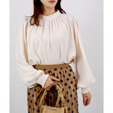 【2025SS新作】ハイネックバルーンスリーブブラウス | CLOTHY | 詳細画像62