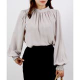 【2025SS新作】ハイネックバルーンスリーブブラウス | CLOTHY | 詳細画像66