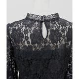 【春アイテム】9分袖レースシアーブラウス | CLOTHY | 詳細画像9 