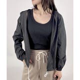 ブラック | 【2025SS新作】着る日焼け止め!ワッシャーブルゾン | CLOTHY