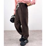 ブラウン |  【あったか裏ボアシリーズ】裏ボアコーデュロイジョガーパンツ | CLOTHY