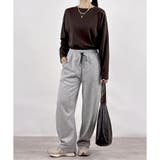 【あったか裏ボアシリーズ】裏ボアスウェットバレルパンツ | CLOTHY | 詳細画像10 