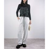 【あったか裏ボアシリーズ】裏ボアスウェットバレルパンツ | CLOTHY | 詳細画像23 