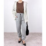 【あったか裏ボアシリーズ】裏ボアスウェットジョガーパンツ | CLOTHY | 詳細画像14 