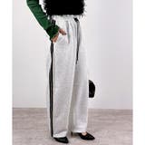 【あったか裏ボアシリーズ】裏ボアサイドラインスウェットバレルパンツ | CLOTHY | 詳細画像24 