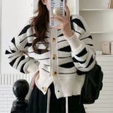 【2025AW新作】柄ニットカーデ | CLOTHY | 詳細画像5