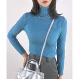 【2025AW新作】タートルネックリブニット | CLOTHY | 詳細画像6 