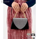 【2025AW新作】ラインストーンパーティバッグ | CLOTHY | 詳細画像1