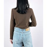 【2025AW新作】ハイネック起毛リブトップス | CLOTHY | 詳細画像12