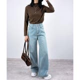 【2025AW新作】ハイネック起毛リブトップス | CLOTHY | 詳細画像14