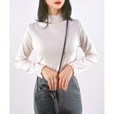 【2025AW新作】ハイネック起毛リブトップス | CLOTHY | 詳細画像15