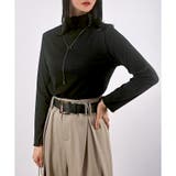 【2025AW新作】ハイネック起毛リブトップス | CLOTHY | 詳細画像5