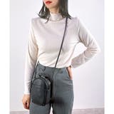 アイボリー | 【2025AW新作】ハイネック起毛リブトップス | CLOTHY