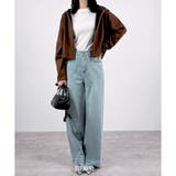 【2025AW新作】ショート丈裾ドロストジップパーカー(ノーマル＆裏ボア) | CLOTHY | 詳細画像21 