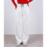 オフホワイト | 【2026SS新作】配色バレルパンツ | CLOTHY