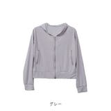 【2026SS新作】接触冷感ショートジップパーカー | CLOTHY | 詳細画像18 