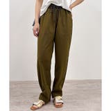 オリーブ | 【2026SS新作】イージーケア涼感ロングパンツ | CLOTHY