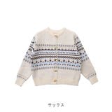 【2025AW新作】トルクボタン雪柄ニットカーディガン | CLOTHY | 詳細画像13