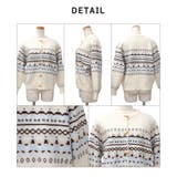 【2025AW新作】トルクボタン雪柄ニットカーディガン | CLOTHY | 詳細画像21