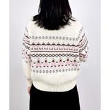 【2025AW新作】トルクボタン雪柄ニットカーディガン | CLOTHY | 詳細画像9