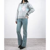 【2025AW新作】襟デザインアーガイル柄ニット | CLOTHY | 詳細画像6 