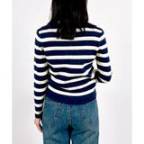 【2025AW新作】ボーダーニットカーディガン | CLOTHY | 詳細画像4